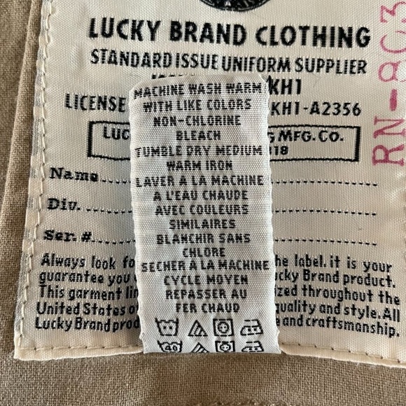 Lucky Brand Women's Canvas Field Khaki Utility Long Jacket, Size S - Picture 8 of 8